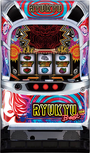 サミー パチスロRYUKYU BEAT-30 中古パチスロ実機 [8ch対応