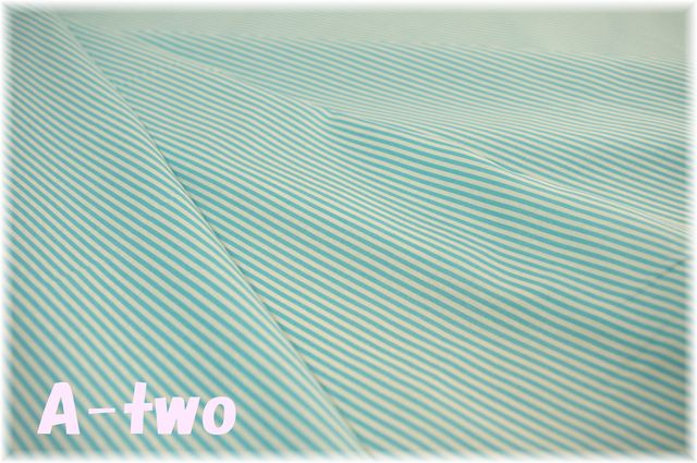 YUWA　ストライプS　ブルー　824305-H　（約110cm幅×50cm）