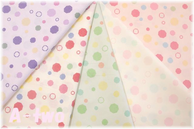 クロスステッチ・ドット　ミニカット5枚セット　AT826560　（1枚の大きさ約33cm×36cm）