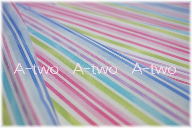 MICAEL MILLER　Colorful Stripes　（約110cm幅×50cm）