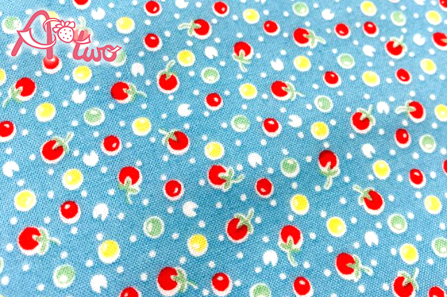 Happy Message 30's　みずたま　ブルー　HM10553-C（約110cm×50cm）