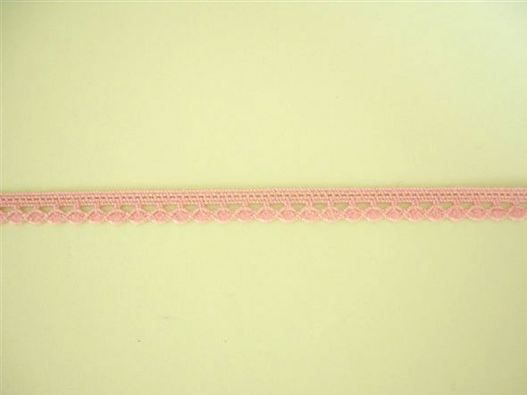 オリジナルプチレース　ピンク （巾約0.9cm×1m）