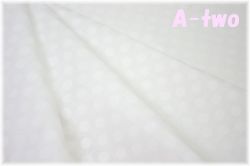 Robert Kaufman　Spot On 大　ホワイト　12872-87　（約110cm幅×50cm）