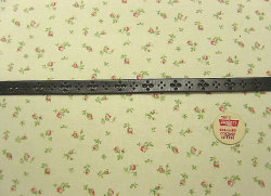 レーシー皮テープ　黒(1ｍ×15ｍｍ幅)