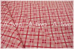 moda　Holly Jolly　Checks Plaids　Pink　31184-15　（約110cm幅×50cm）