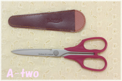 クロバー　パッチワークはさみ　ボルドー　＜170＞