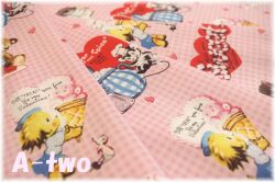 Riley Blake　Sugar & Spice　ピンク　C11410-P　（約110cm幅×50cm）