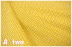 MICAEL MILLER　GINGHAM PLAY　CX7161-LEMO　（約110cm幅×50cm）
