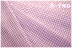 MICAEL MILLER　GINGHAM PLAY　CX7161-LILA　（約110cm幅×50cm）