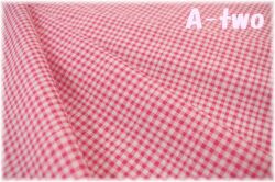 MICAEL MILLER　GINGHAM PLAY　CX7161-PINK　（約110cm幅×50cm）