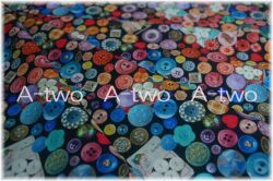 MICAEL MILLER　PUSH MY BUTTONS　DC11016-BLAC　（約110cm幅×50cm）