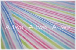 MICAEL MILLER　Colorful Stripes　（約110cm幅×50cm）