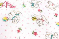 Happy Message 30's　アニマルズ　パステル　HM10549-F（約110cm×50cm）