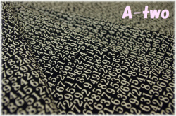 Thrilling black　ブラック　TB6018-A　（約110cm幅×50cm）