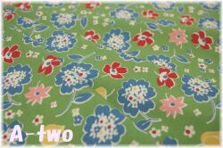 USA　TULIP　グリーン　（約110cm幅×50cm）