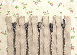 クランパーファスナー10cm 5本セット アンティーク