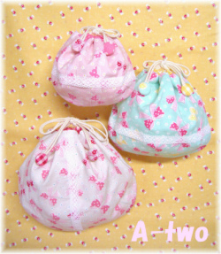 マロンきんちゃくレシピ＆パーツセット　生成り　（S・M・L）