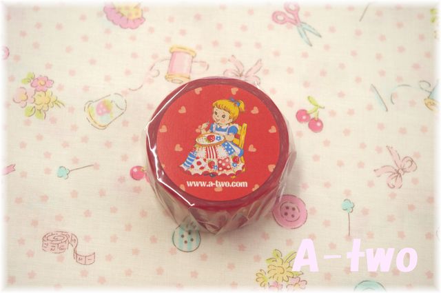 A-twoオリジナルマスキングテープ　Run Run Girls