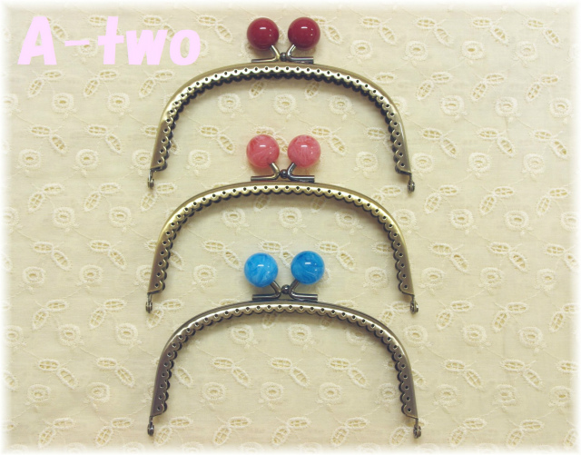 縫いつけ口金　12cm