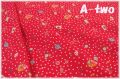 Happy Hands Sew Sweets　レッド　AT829635-E　（約110cm幅×50cm）