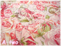 FLOWER FAIRIES　ROSE　DC4220　レッド　（約110cm幅×50cm）