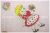 Happy Friends　ピンク　AT116583-B　（約110cm幅×50cm）