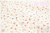 ミニミニチェリー　生成×カラフル　AT826444-D　（約110cm幅×50cm）