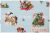 Riley Blake　Christmas Joys　Main　Sky　C12250-S　（約110cm幅×50cm）