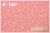 USA　CONNEFETTI　ピンク　（約110cm幅×50cm）
