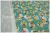 MICAEL MILLER　HAPPY KIDS TURQUOISE　CX10904-TURQ　（約110cm幅×50cm）