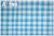 MICAEL MILLER　GINGHAM PLAY　CX7161-BLUE　（約110cm幅×50cm）