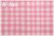 MICAEL MILLER　GINGHAM PLAY　CX7161-CARN　（約110cm幅×50cm）