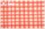 MICAEL MILLER　GINGHAM PLAY　CX7161-CORA　（約110cm幅×50cm）
