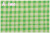 MICAEL MILLER　GINGHAM PLAY　LEAF　CX7161-L　（約110cm幅×50cm）
