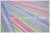 MICAEL MILLER　Colorful Stripes　（約110cm幅×50cm）