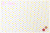 Happy Sweet Collection　ドット　生成り×カラフル　HS1284-110　（約110cm幅×50cm）