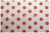 Happy Sweet Collection　ドット　生成り×レッド　HS1284-5　（約110cm幅×50cm）