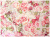 FLOWER FAIRIES　ROSE　DC4220　レッド　（約110cm幅×50cm）
