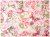 FLOWER FAIRIES　ROSE　DC4220　レッド　（約110cm幅×50cm）