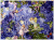 FLOWER FAIRIES　NITE　DM5043　パープル　（約110cm幅×50cm）