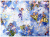 FLOWER FAIRIES　SKY　DM6433　ブルー　（約110cm幅×50cm）