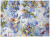FLOWER FAIRIES　SKY　DM6433　ブルー　（約110cm幅×50cm）