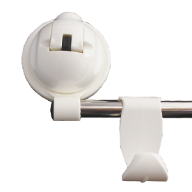 スペースマジック・カラーフックバー　（ホワイト）