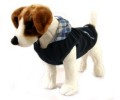 Doggie Design（ドギーデザイン）Navy Blue Fleece Hoodie ネイビー ブルー フリース フード ベスト