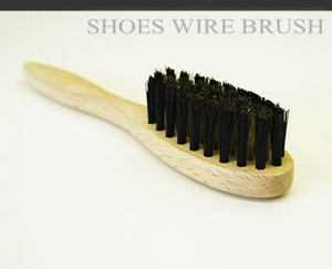 P-ワイヤーブラシ - 起毛皮革製品用 - フランス製