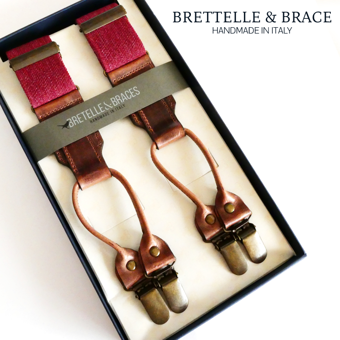 サスペンダー BRETELLE&BRACES ブレテッレ＆ブレイシーズ ブレイシス