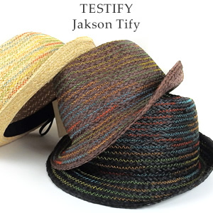 カラフル刺繍　ハット