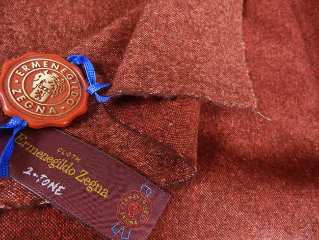 Ermenegildo Zegna エルメネジルド・ゼニア ジャケット生地 秋冬向け イタリア生地 細番手
