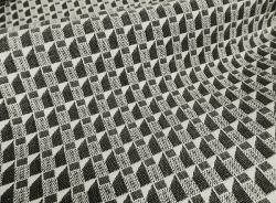 春夏シーズン向け モザイク柄 幾何学模様 個性派 オーダーメイド スーツ生地