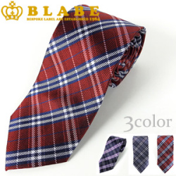 BLABEネクタイチェック柄